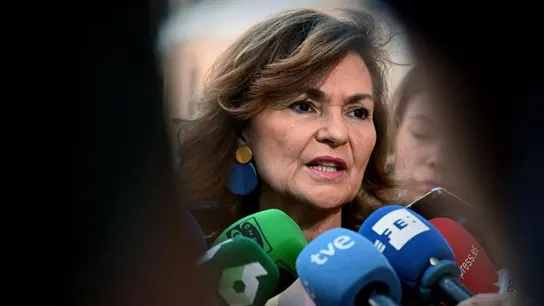 La vicepresidenta del Gobierno en funciones, Carmen Calvo La vicepresidenta del Gobierno en funciones, Carmen Calvo