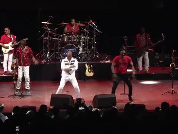 'Kool and the gang' en el escenario de Starlite Marbella. 'Kool and the gang' en el escenario de Starlite Marbella.