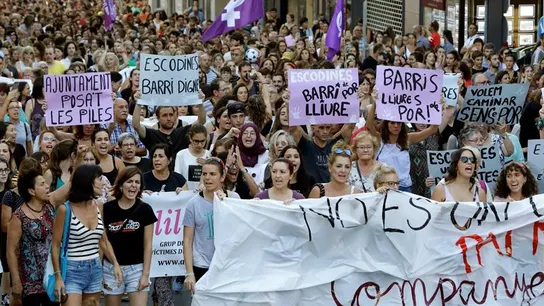Concentración de repulsa por la agresión sexual en Manresa Concentración de repulsa por la agresión sexual en Manresa