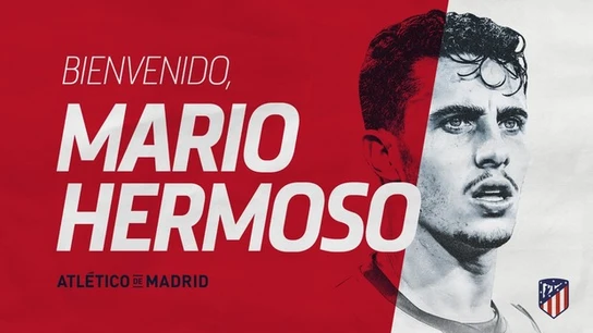 Mario Hermoso, nuevo jugador del Atlético de Madrid Mario Hermoso, nuevo jugador del Atlético de Madrid