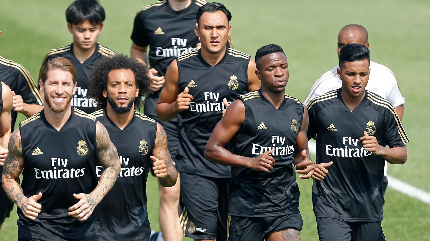 Entrenamiento del Real Madrid en Canadá Entrenamiento del Real Madrid en Canadá
