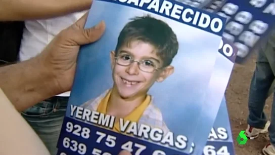 Yeremi Vargas, el niño que desapareció de Vecindario, Gran Canaria, hace 12 años. Yeremi Vargas, el niño que desapareció de Vecindario, Gran Canaria, hace 12 años.