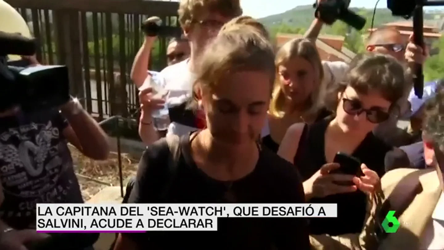 La capitana del 'Sea Watch 3' La capitana del 'Sea Watch 3'