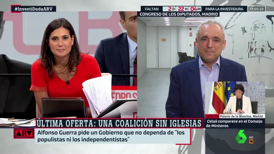 Rafel Simancas (PSOE): "En septiembre no va a haber candidato. Que no bloqueen la investidura de Pedro Sánchez" Rafel Simancas (PSOE): "En septiembre no va a haber candidato. Que no bloqueen la investidura de Pedro Sánchez"