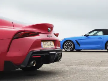 Toyota Supra Vs BMW Z4 Toyota Supra Vs BMW Z4
