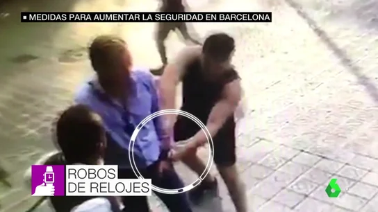 Intentan robarle un reloj a un viandante Intentan robarle un reloj a un viandante