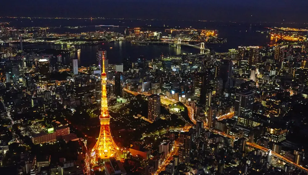 Vista aérea de Tokio