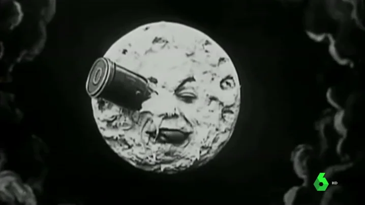 Fotograma de la película 'Viaje a la Luna'.