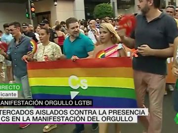 Ciudadanos participa en la manifestación del Orgullo en Alicante pese a no estar invitado Ciudadanos participa en la manifestación del Orgullo en Alicante pese a no estar invitado