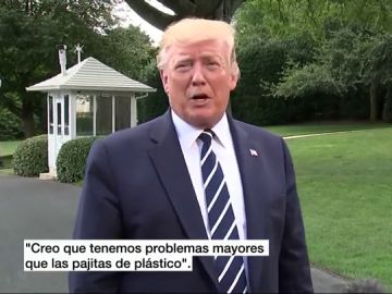 Campaña de Donald Trump contra la prohibición de las pajitas de plástico: "Creo que tenemos problemas mayores" Campaña de Donald Trump contra la prohibición de las pajitas de plástico: "Creo que tenemos problemas mayores"