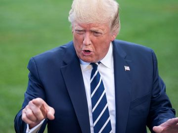 El presidente de Estados Unidos, Donald Trump El presidente de Estados Unidos, Donald Trump