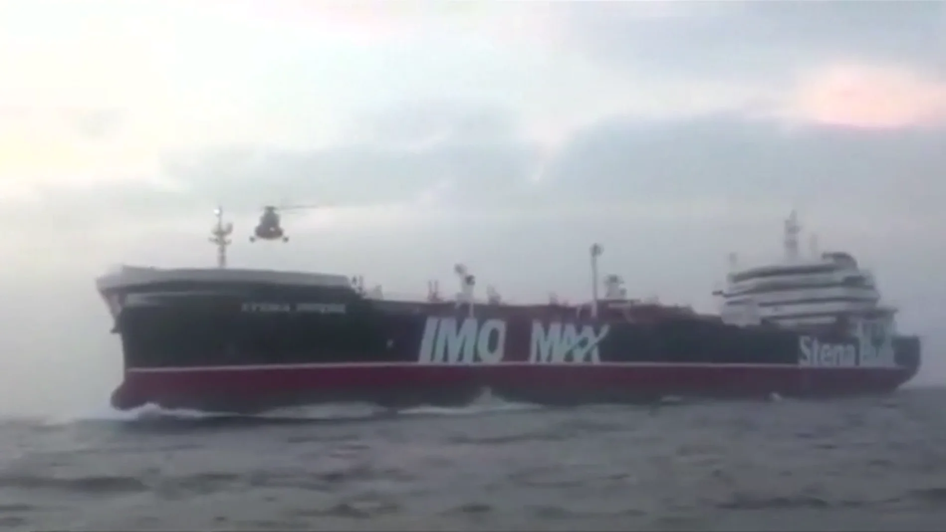 Irán publica un vídeo de la detención del petrolero británico Stena Impero
