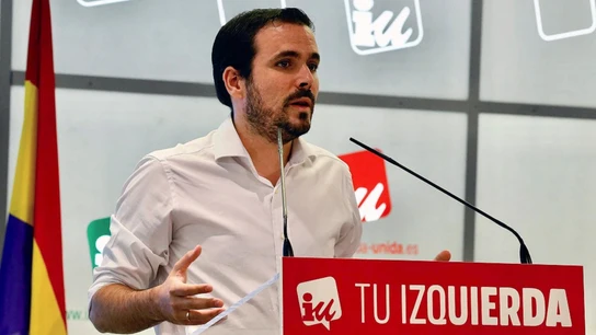 El coordinador federal de Izquierda Unida, Alberto Garzón El coordinador federal de Izquierda Unida, Alberto Garzón.