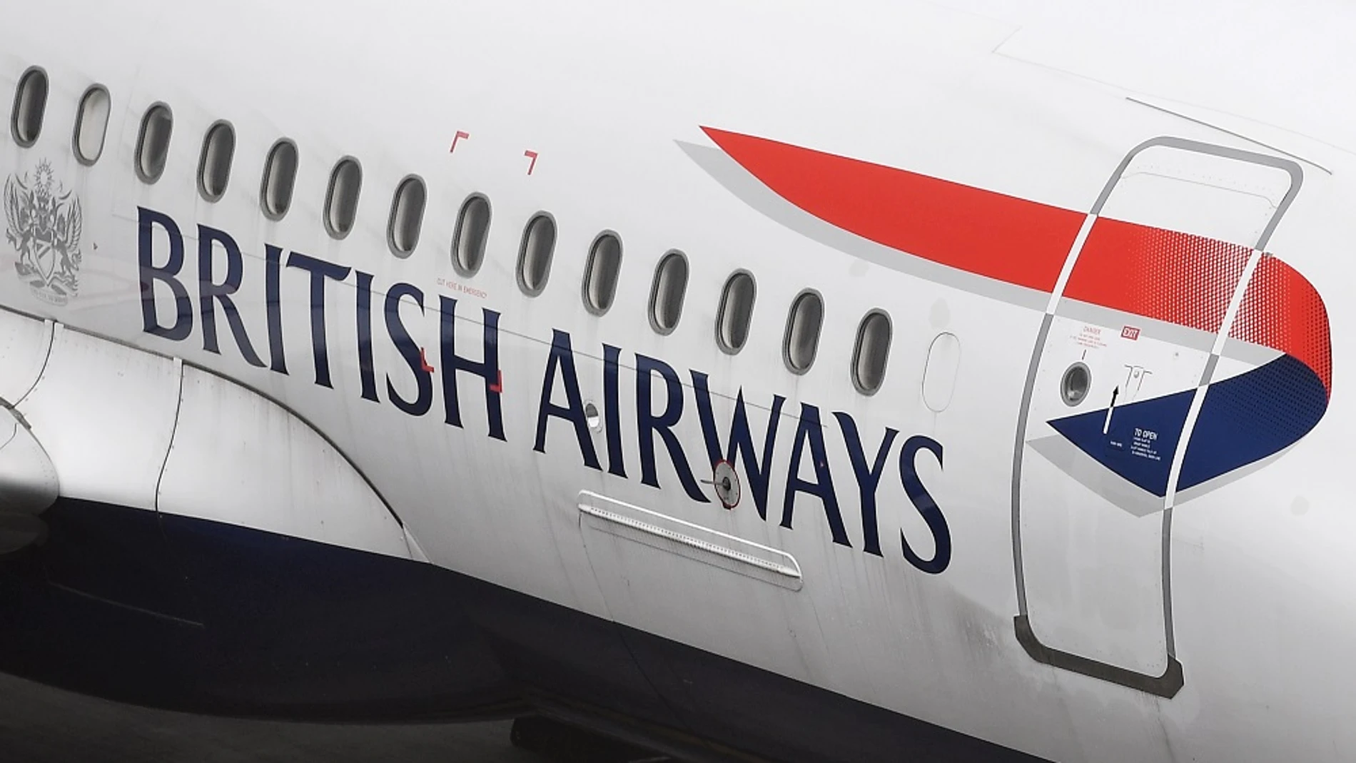 Un avión de British Airways 