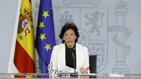 La portavoz del Gobierno y ministra en funciones de Educación, Isabel Celaá La portavoz del Gobierno y ministra en funciones de Educación, Isabel Celaá.