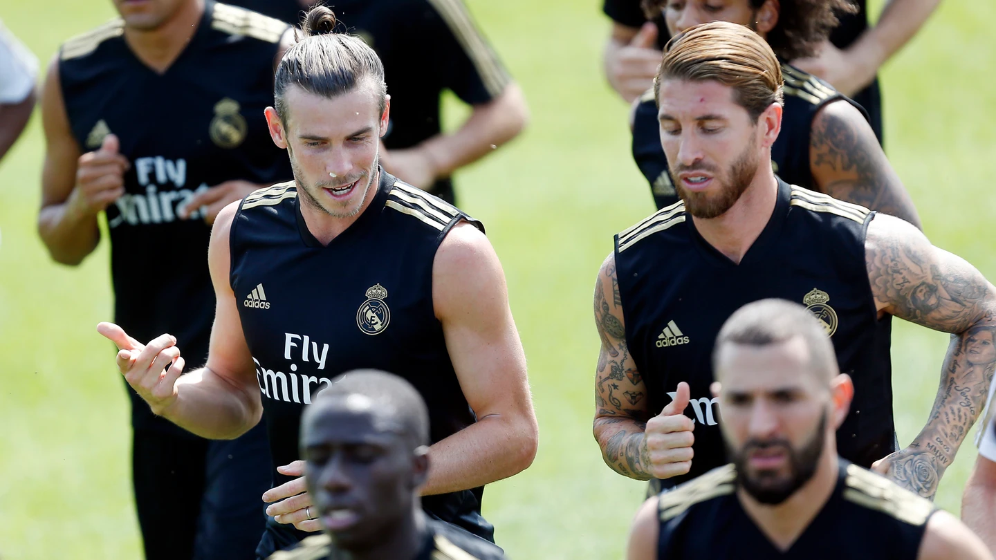 Gareth Bale, entrenando en Canadá Gareth Bale, entrenando en Canadá