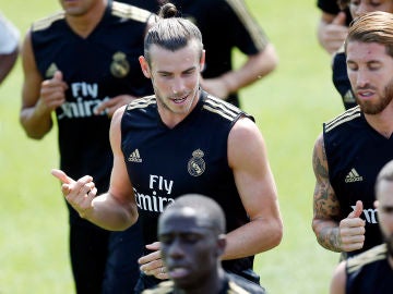 Gareth Bale, entrenando en Canadá Gareth Bale, entrenando en Canadá