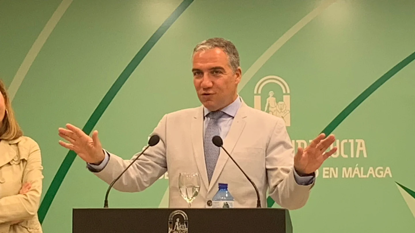 Elías Bendodo Consejero de presidencia. Junta de Andalucía. 2019