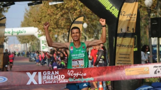 Jauad Tougane Jauad Tougane en el Maratón de Castellón