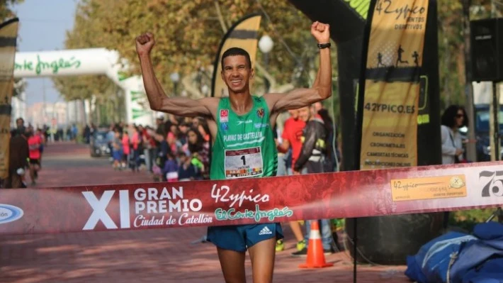 Jauad Tougane en el Maratón de Castellón