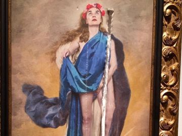 El cuadro 'Maculadas sin remedio' que ha originado la polémica El cuadro 'Maculadas sin remedio' que ha originado la polémica