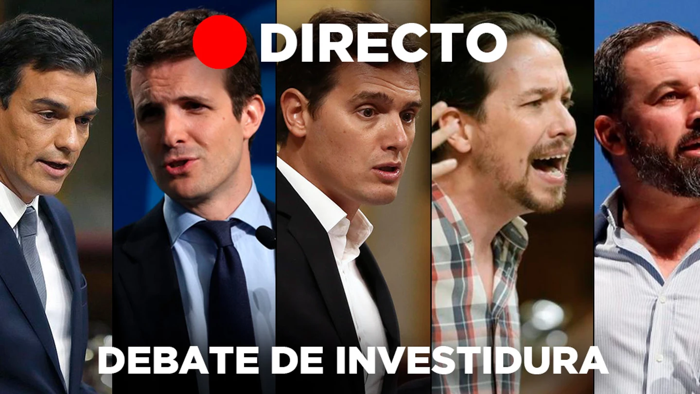 Debate de investidura de Pedro Sánchez en directo Debate de investidura de Pedro Sánchez en directo