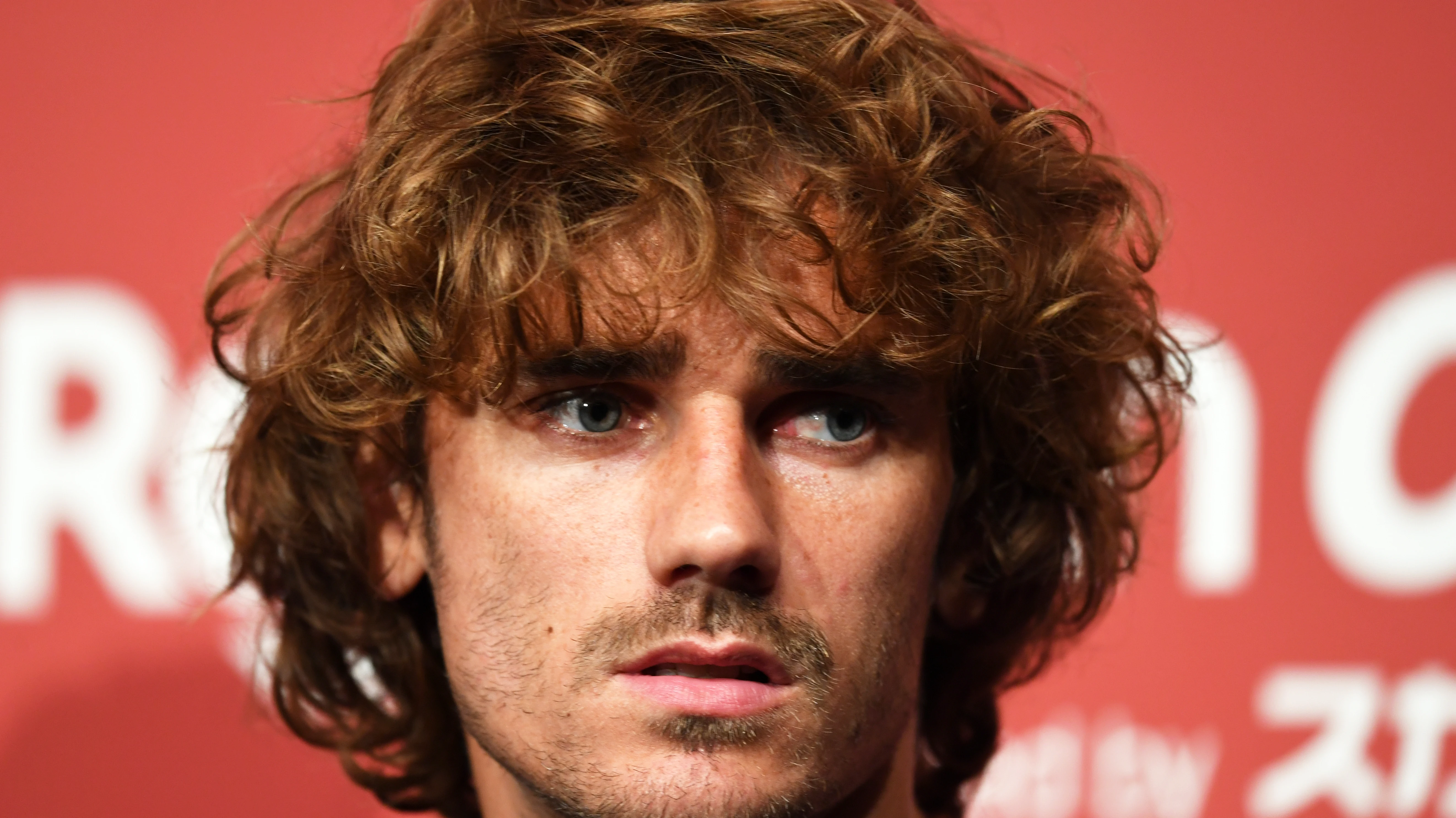 Antoine Griezmann durante la gira en Japón