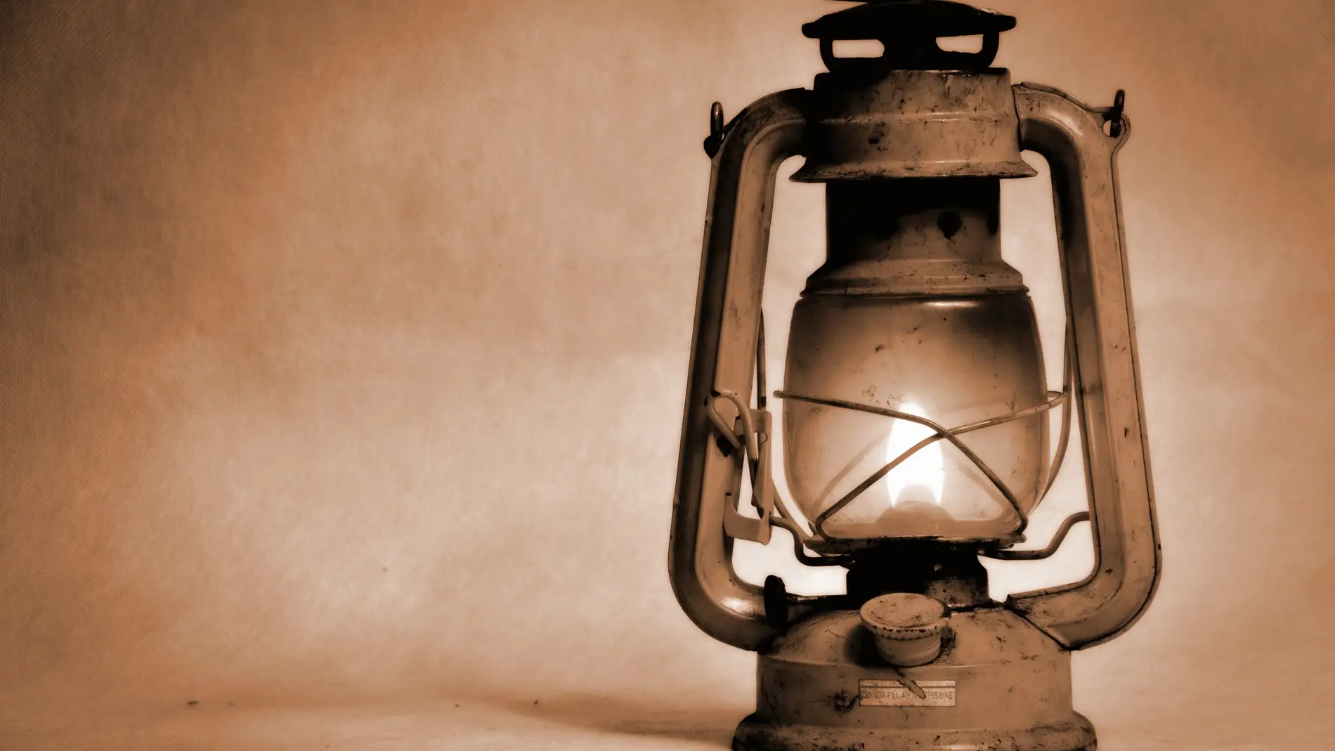 lámpara de queroseno