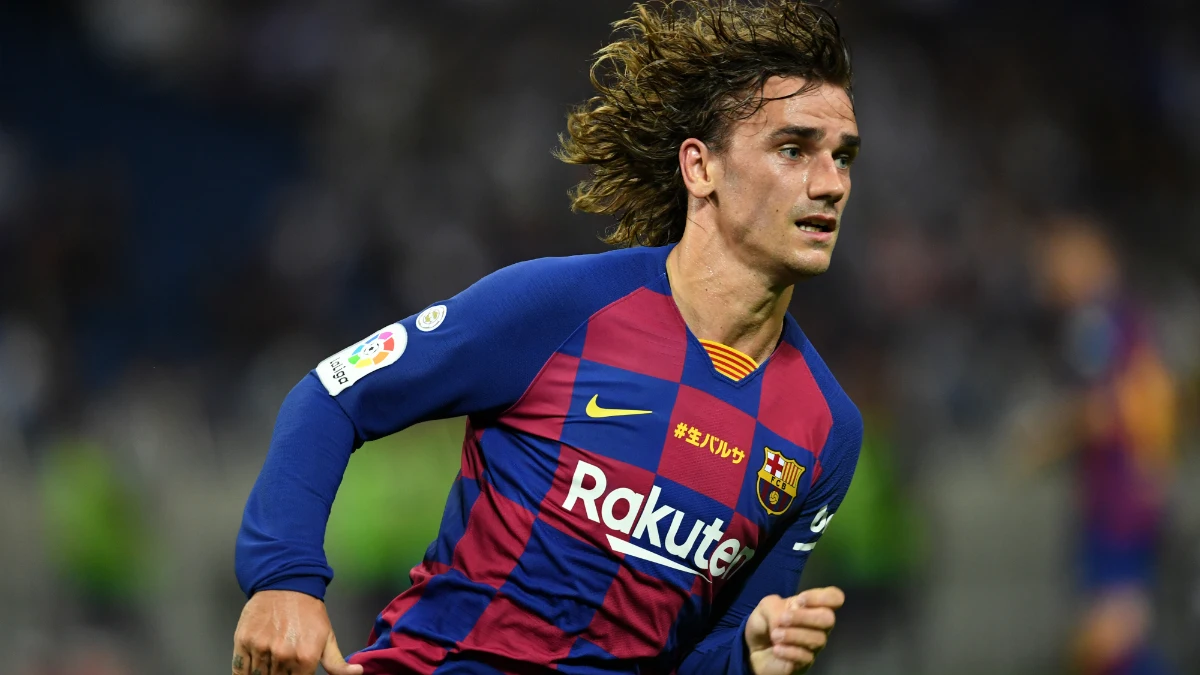 Griezmann, con el Barcelona