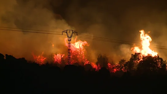 Incendio declarado en El Berrueco Incendio declarado en El Berrueco