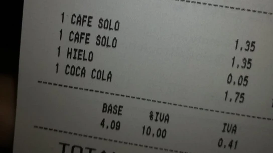 El ticket que acompaña al tuit El ticket que acompaña al tuit