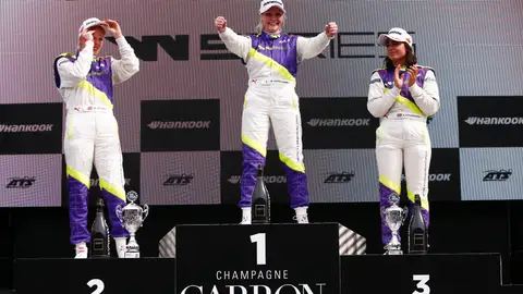 Emma Kimilainen WSeries 2019 Assen Podio Emma Kimilainen WSeries 2019 Assen Podio