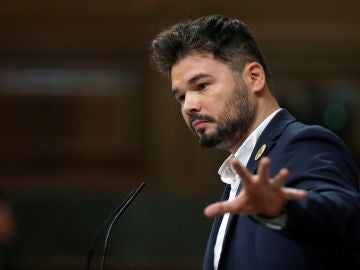 El portavoz de ERC, Gabriel Rufián El portavoz de ERC, Gabriel Rufián