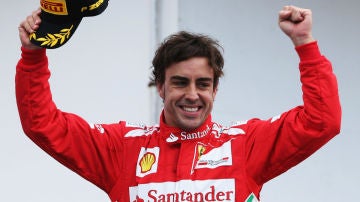 Fernando Alonso, en el GP de Alemania 2012