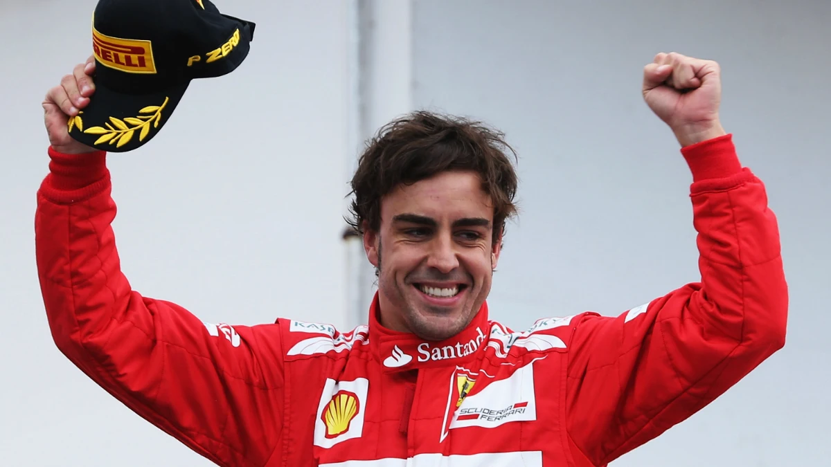 Fernando Alonso, en el GP de Alemania 2012