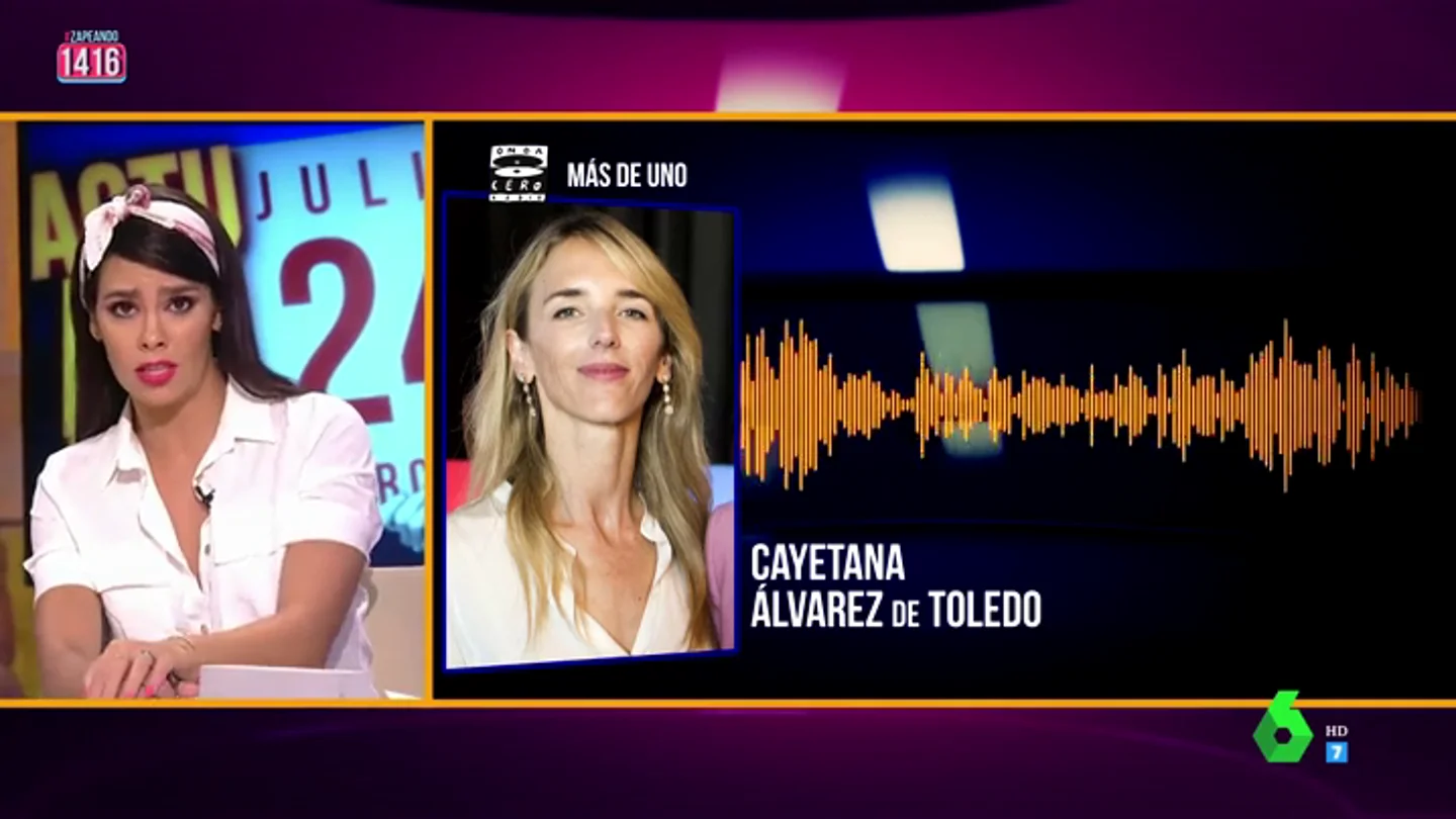 La tajante respuesta de Cristina Pedroche a Álvarez de Toledo La tajante respuesta de Cristina Pedroche a Álvarez de Toledo