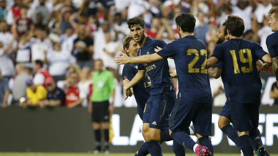 Marco Asensio, con el Real Madrid Marco Asensio, con el Real Madrid