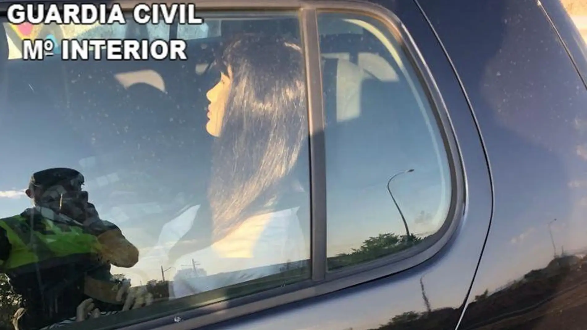 Maniquí con peluca detectado por la Guardia Civil