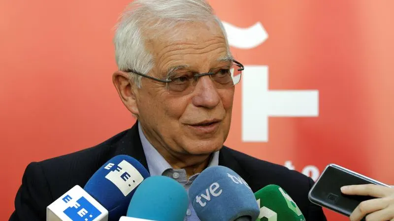 El ministro de Asuntos Exteriores en funciones, Josep Borrell