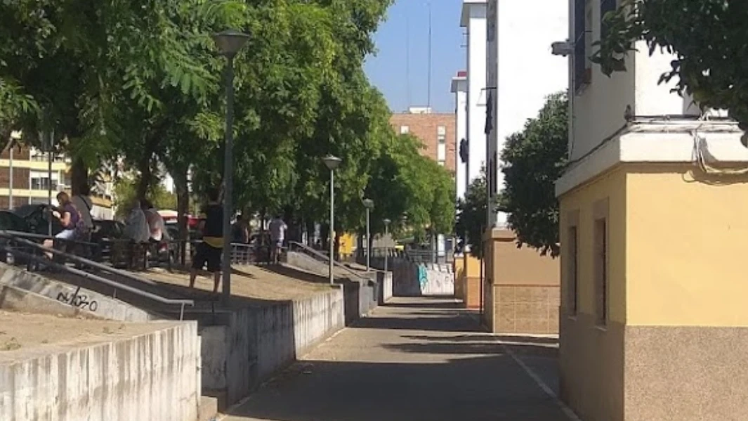 Calle cercana a la zona en la que, supuestamente, ocurrieron los hechos