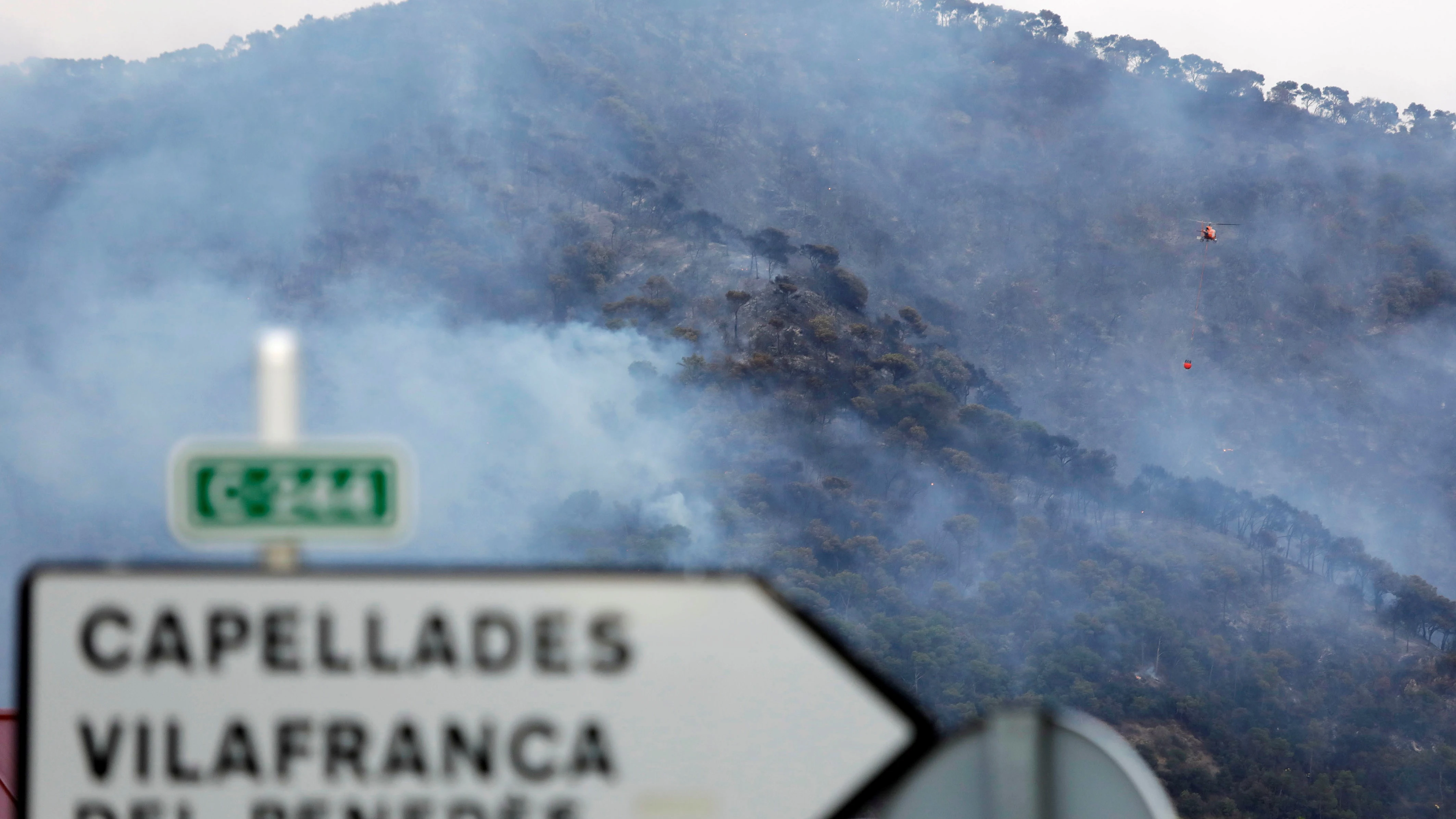 Incendio en Capellades