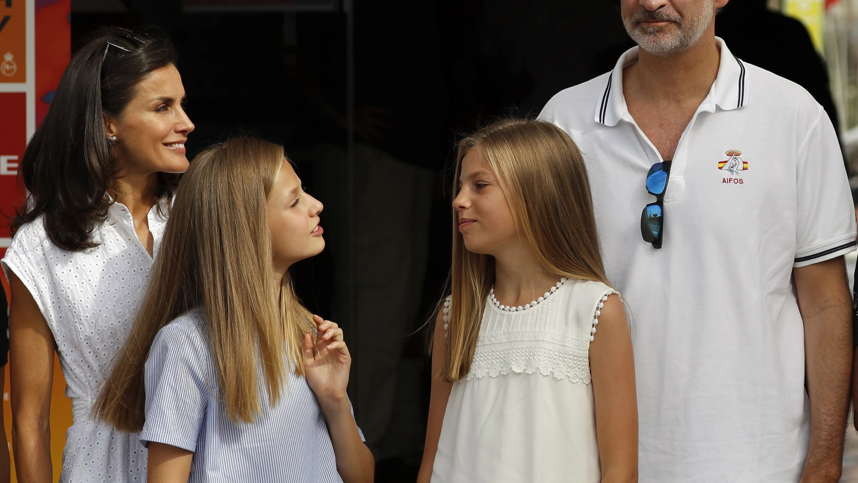 La Familia Real en el Club Náutico de Palma