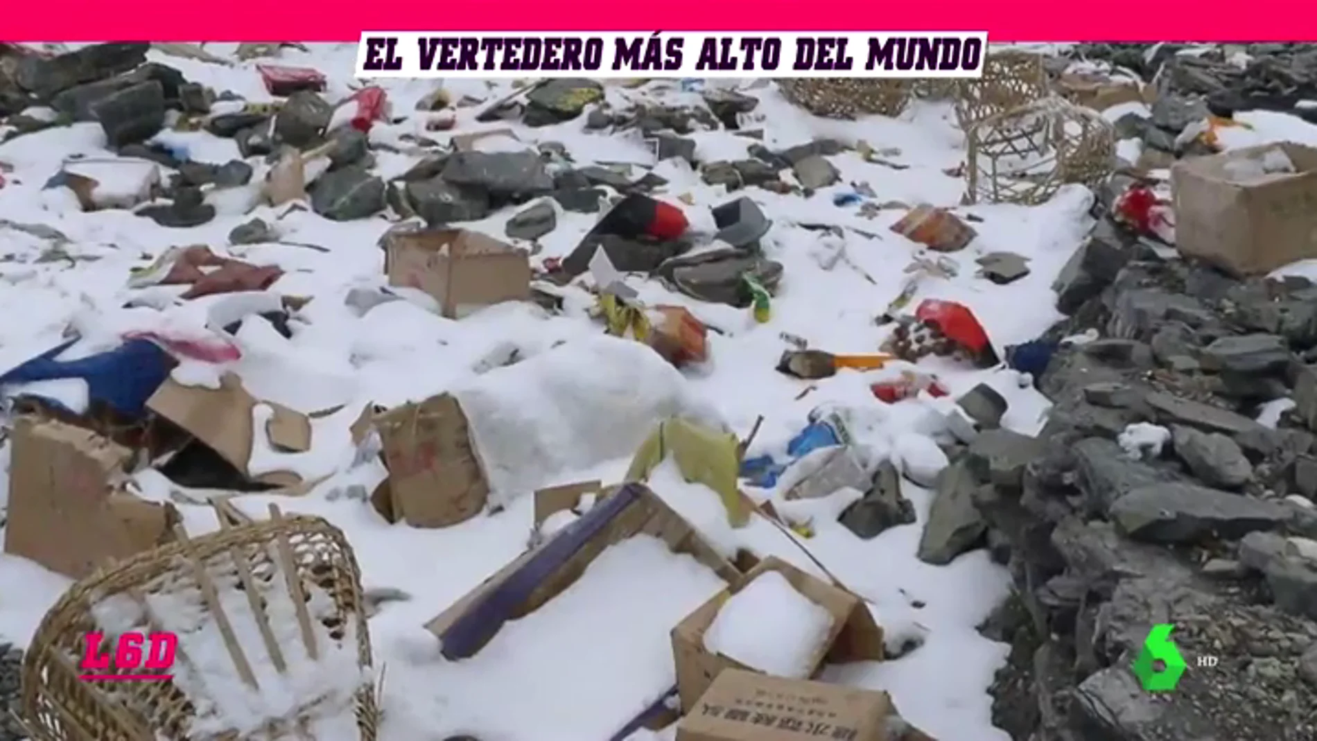 El Everest, el basurero más alto del mundo: se recogen 8 toneladas de residuos al año