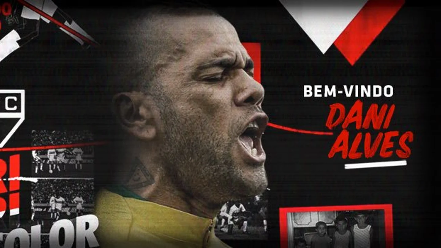 Dani Alves, nuevo jugador de São Paulo Dani Alves, nuevo jugador de São Paulo