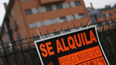 Cartel de alquiler Cartel de alquiler
