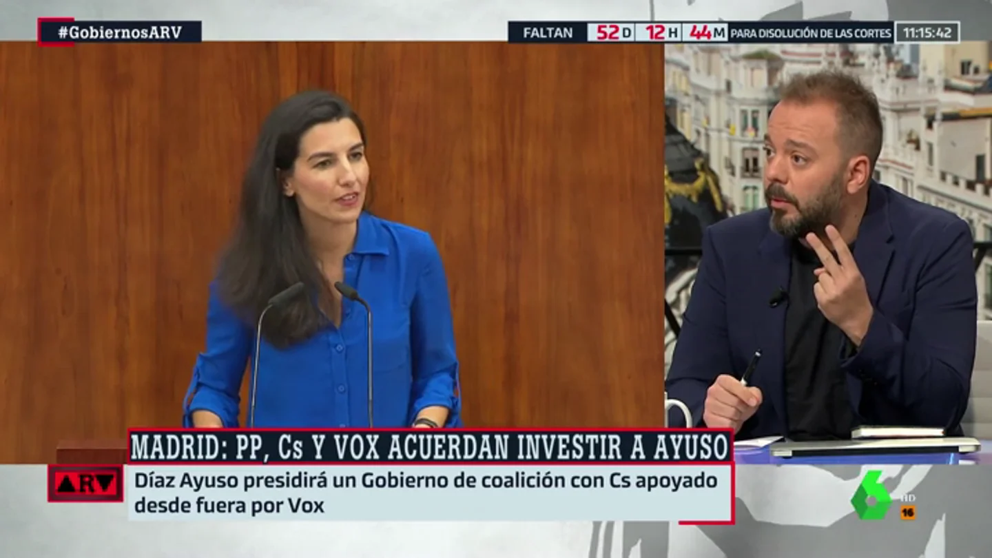 Antonio Maestre: "Las medidas que impone Vox incumplen dos reglamentos españoles y uno supranacional y Cs y PP dicen que tiene buena pinta" Antonio Maestre: "Las medidas que impone Vox incumplen dos reglamentos españoles y uno supranacional y Cs y PP dicen que tiene buena pinta"