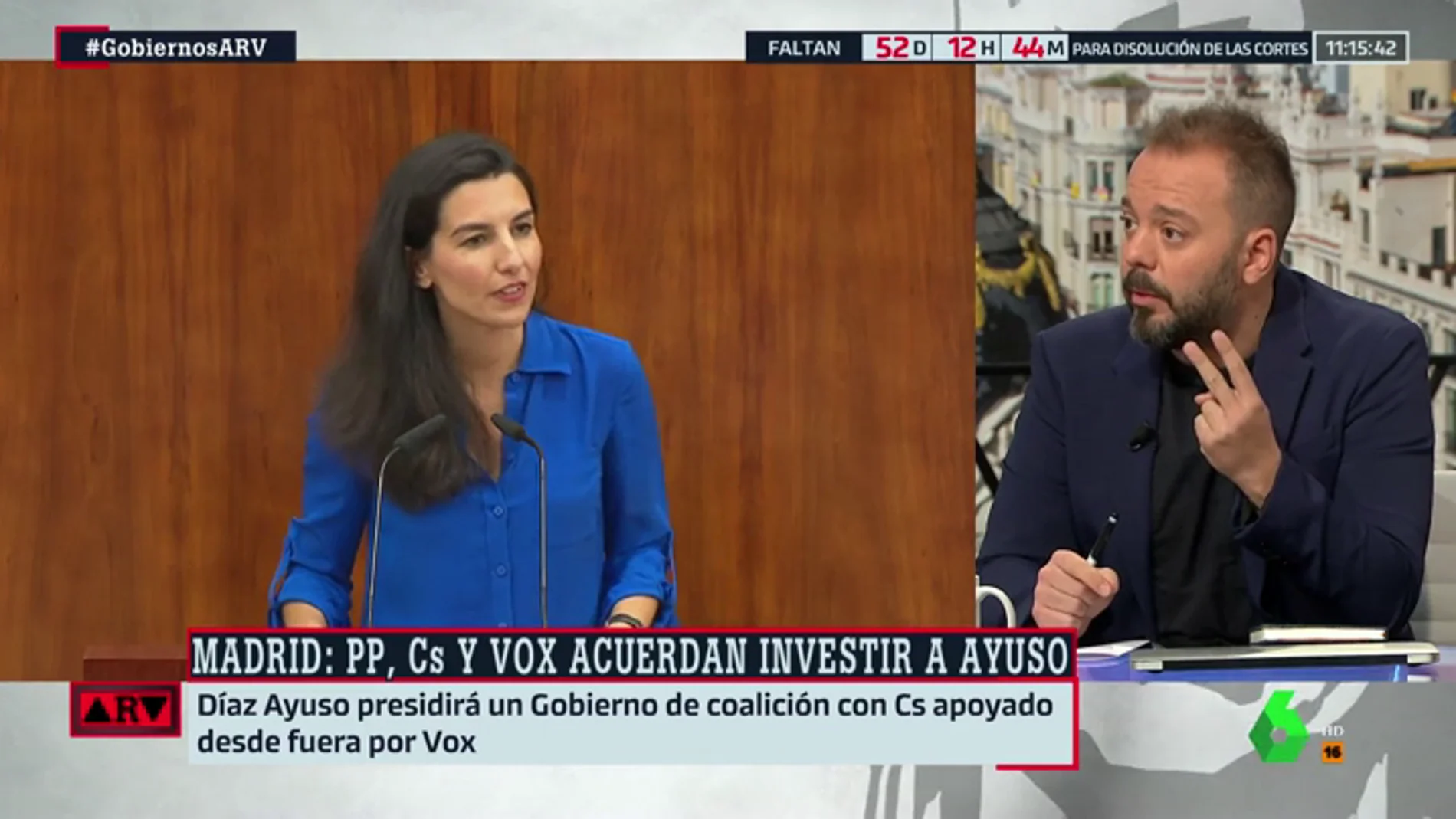 Antonio Maestre: "Las medidas que impone Vox incumplen dos reglamentos españoles y uno supranacional y Cs y PP dicen que tiene buena pinta"