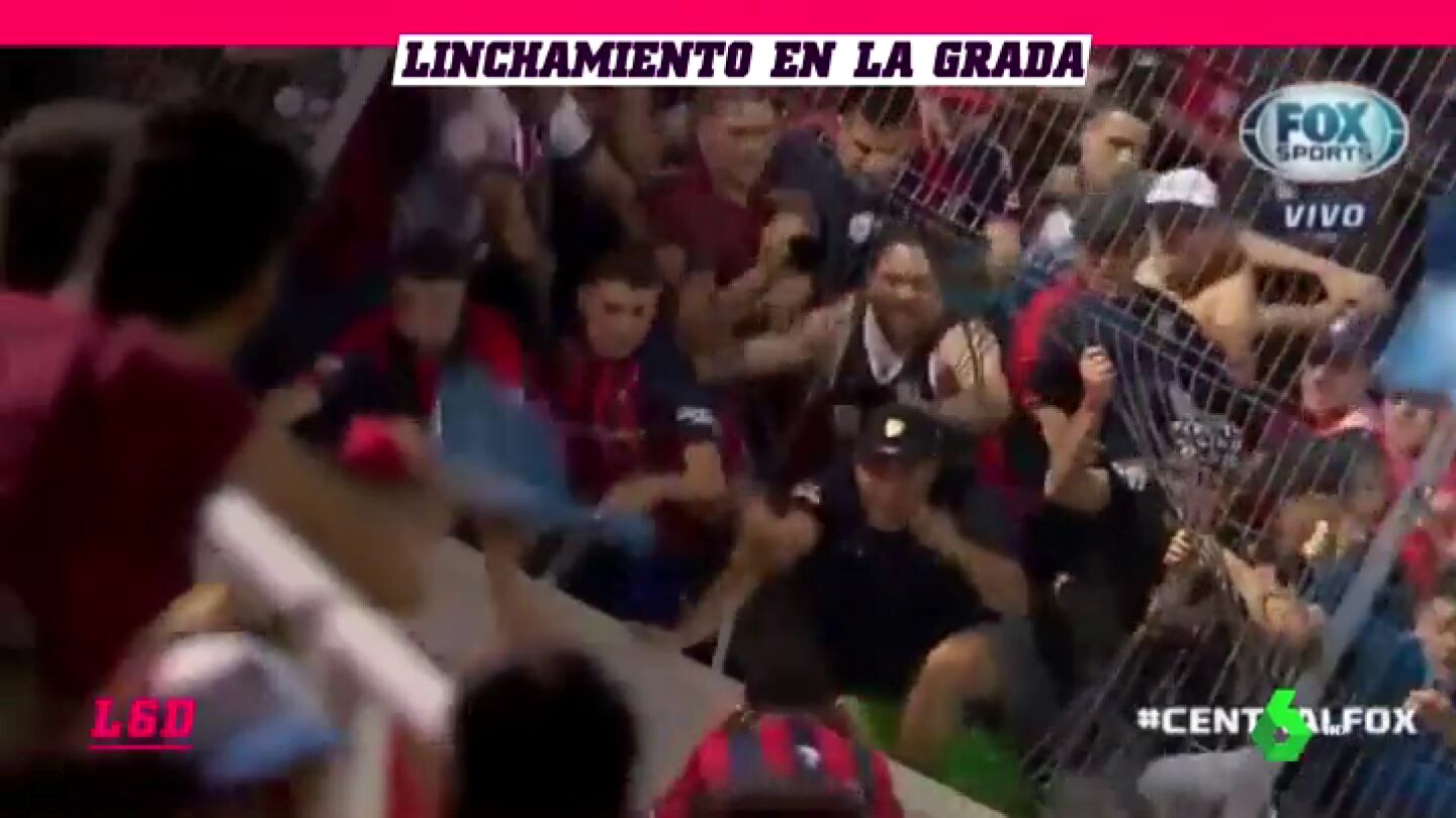Batalla campal entre aficionados de San Lorenzo y de Cerro Porte&ntilde;o