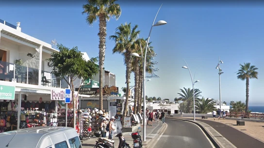 La zona de Puerto del Carmen en la que ocurrieron los hechos La zona de Puerto del Carmen en la que ocurrieron los hechos