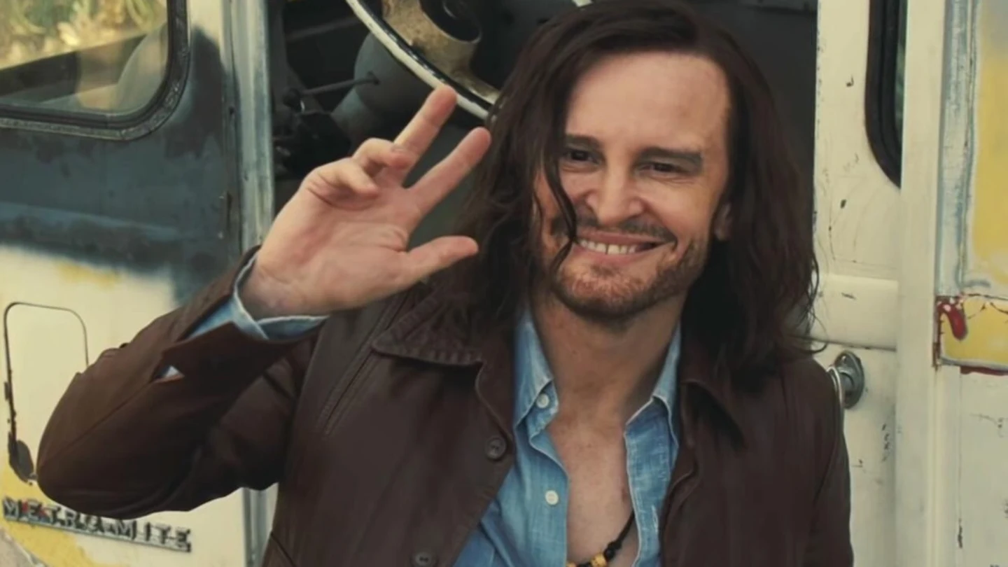 Damon Herriman como Charles Manson en 'Érase una vez en...Hollywood'. Damon Herriman como Charles Manson en 'Érase una vez en...Hollywood'.